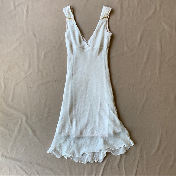 Alexia Admor Grecian Style Dress w/ Gold Threading - Picture 3 of 8